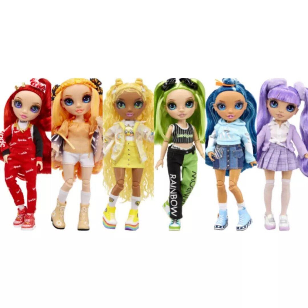 Rainbow High Junior High Fashion Dolls One supplied