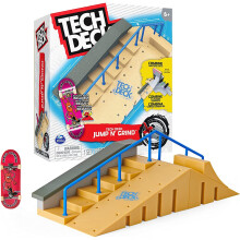 Tech Deck Jump N' Grind X-Connect Park Creator: Testreszabható, felépíthető ujjdeszkás rámpakészlet 6 éves kortól