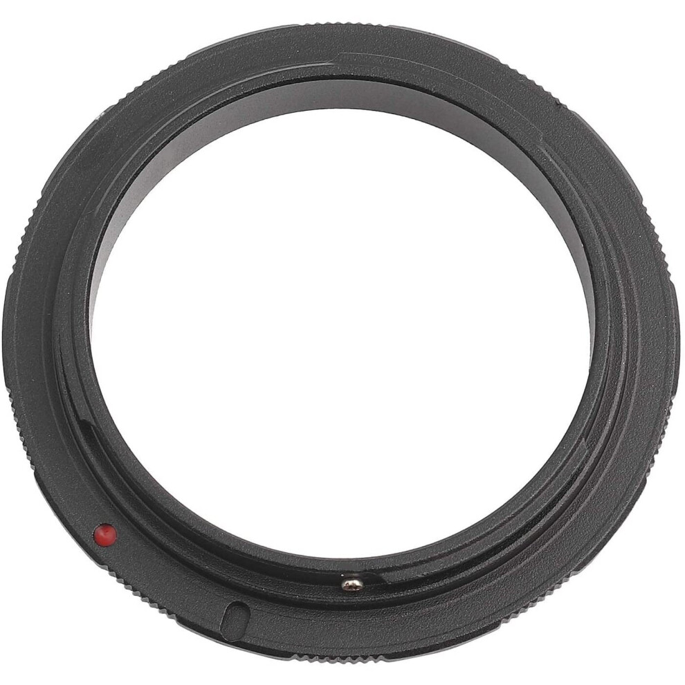 Macro Photography Reverse Lens Adapter, 52mm, 55mm, 58mm Durable Aluminium Alloy Macro Shooting Reverse Adapter Ring for Canon EOS Mount DSLR