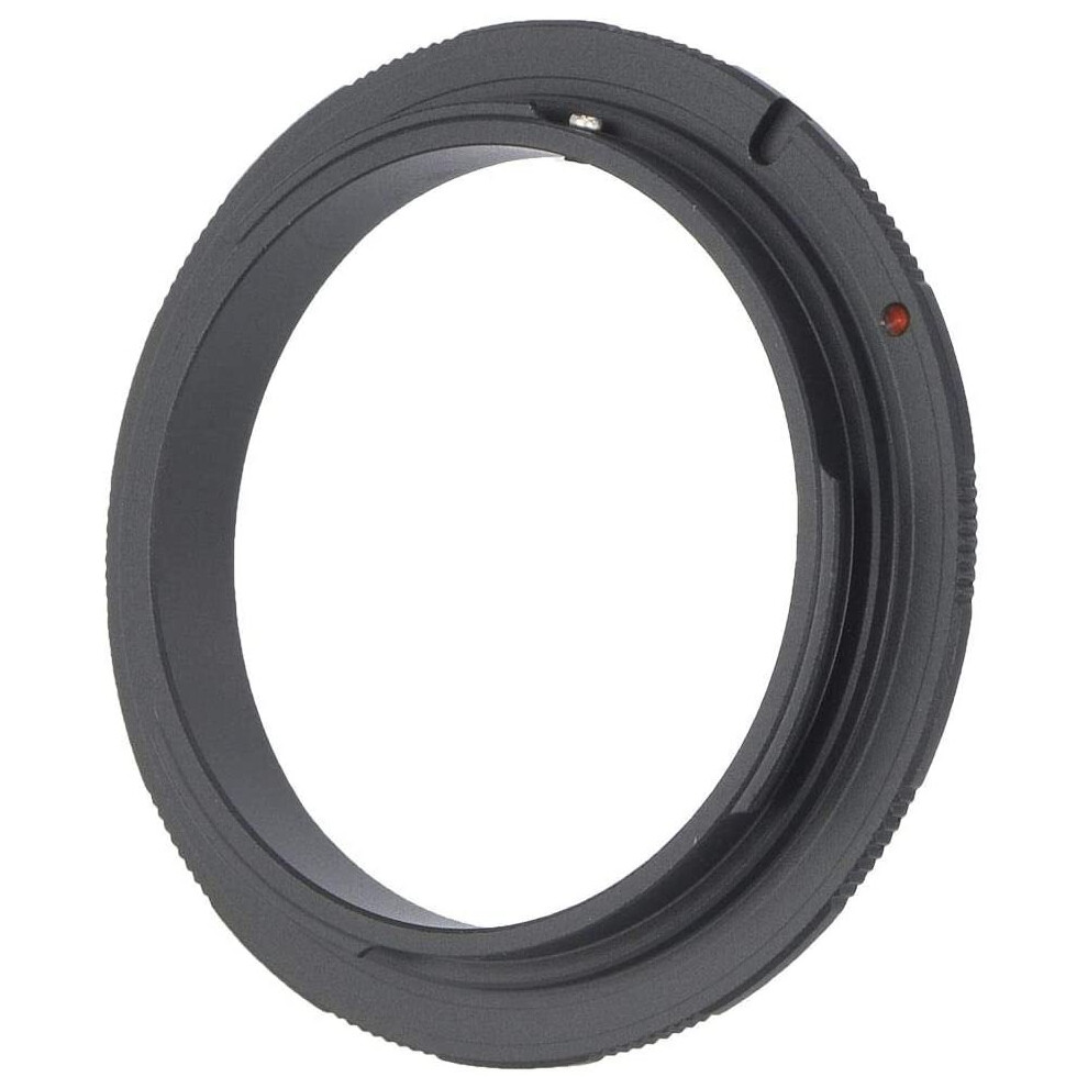 Macro Photography Reverse Lens Adapter, 52mm, 55mm, 58mm Durable Aluminium Alloy Macro Shooting Reverse Adapter Ring for Canon EOS Mount DSLR