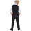 (XS/S) Black / White Stripe Waistcoats 3