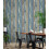 Grandeco Rustic Distressed Elm Wood Plank Effect Blue Cabin Beige Wallpaper 4
