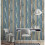 Grandeco Rustic Distressed Elm Wood Plank Effect Blue Cabin Beige Wallpaper 6