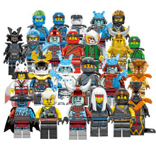 24Pcs Ninjago Mini Figures Kai Jay Sensei Wu Master Blocks Toys