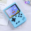 (Blue) Handheld Game Players Portable Retro Video Console 7