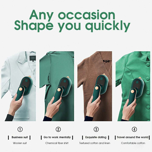 Micro stoomstrijkijzer Draagbare Professionele Handheld Stomer voor Kleding 2
