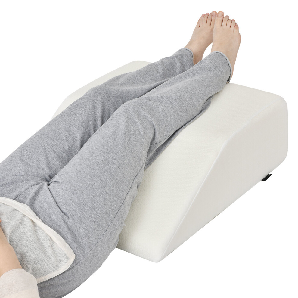 Leg Elevation Pillow Memory Foam Leg Rest Foam Wedge Relieving Knee Pain