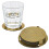 URBN Living (Brass Gold) 7 Pcs 9cm Round Circle Brush Metal Drinks Coaster 4