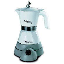 Elektrische koffiezetter ARIETE 1358 Moka Aroma - Wit - 480W - 4 kopjes
