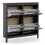 Barcelona Shoe cabinet 4 compartments in Matt Black 9