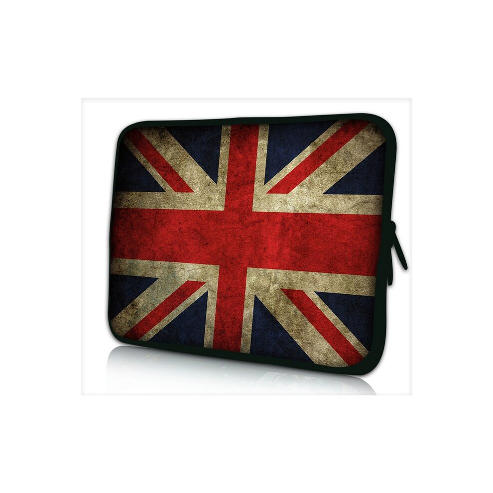 (Dirty England) 13" Inch Tablet Laptop Notebook Macbook Case Bag Multicoloured 5060525357664