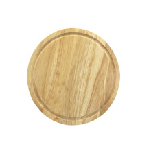 Round Bread Board Hevea Wood 30cm