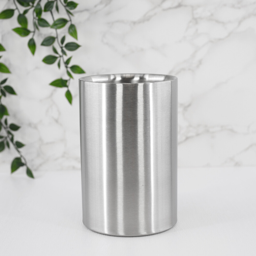 GEEZY Wine Bottle Ice Cooler Stainless Steel Double Walled Drinks Champagne Cooler