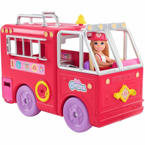 Pink fire engine toy shop
