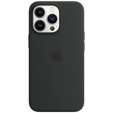 Apple Silicone Case with MagSafe for Apple iPhone 13 Pro - Midnight Black - MM2K3ZM/A