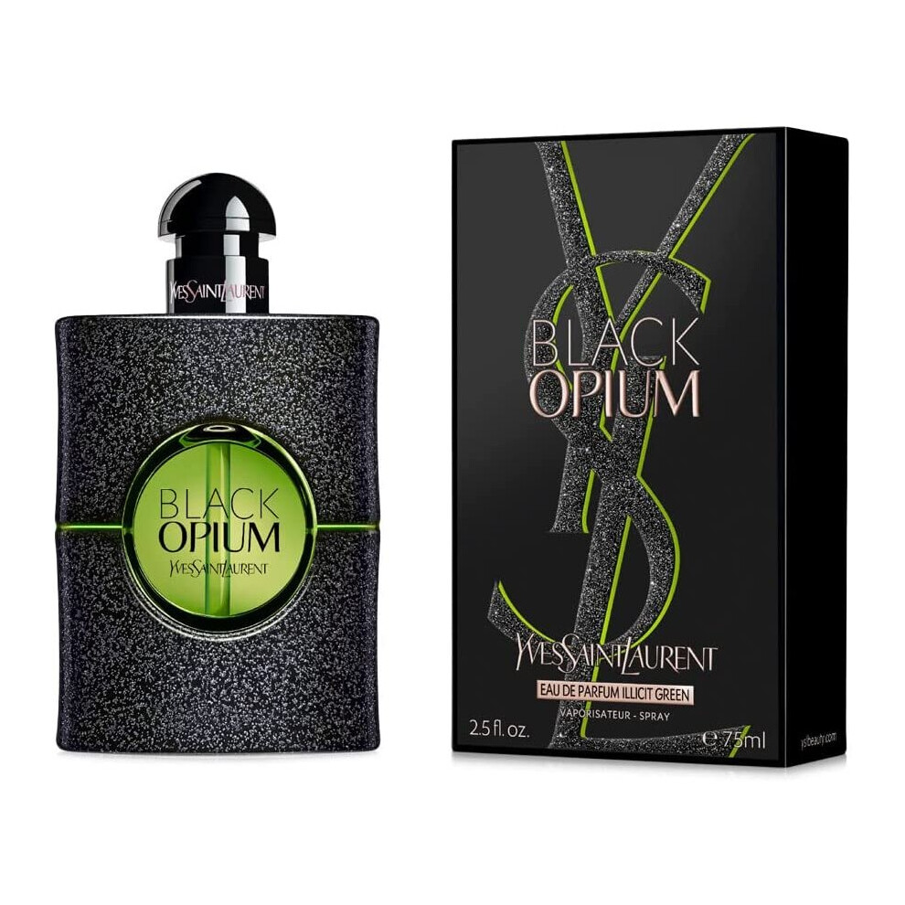 YSL Black Opium Illicit Green 75ml EDP Spray