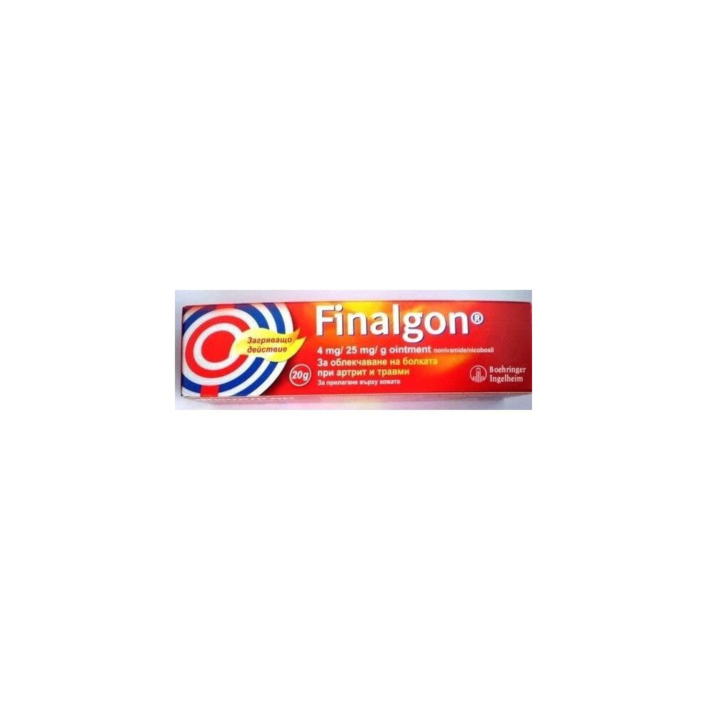 Boehringer Ingelheim Finalgon 20Gr Ointment For Rheumatism Muscular Aches Sports Injuries