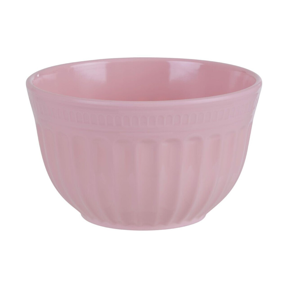 Versatile Extra Large Pink Mixing Bowl, Durable Mixing Bowl, Spacious Lightweight Rounded Serving Salad Bowl