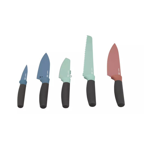 BergHOFF Leo 5 Piece Knife Block Set 2