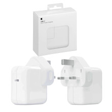 Genuine Apple 30Watt Power Adapter 3 Pin UK Charger USB-C For iPhone iPad MacBook