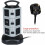 10 Way Switched Protected Tower Extension Lead UK Mains Plug Socket 2