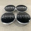 4Pcs Range Rover Black Chrome 63Mm Wheel Centre Caps Sport Freelander 3