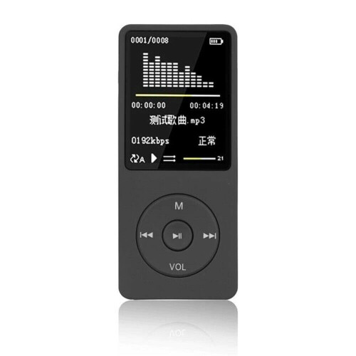 4GB MP3/MP4 player Black Supports 32GB Memory Card Lossless Decoding 1