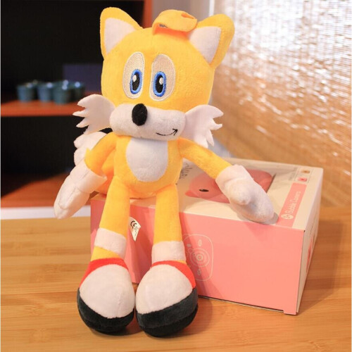 Yellow Sonic The Hedgehog Knuckles Silver Tails Stuffed Teddy Bear Toy on OnBuy