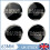 4Pcs Range Rover Black Chrome 63Mm Wheel Centre Caps Sport Freelander 1