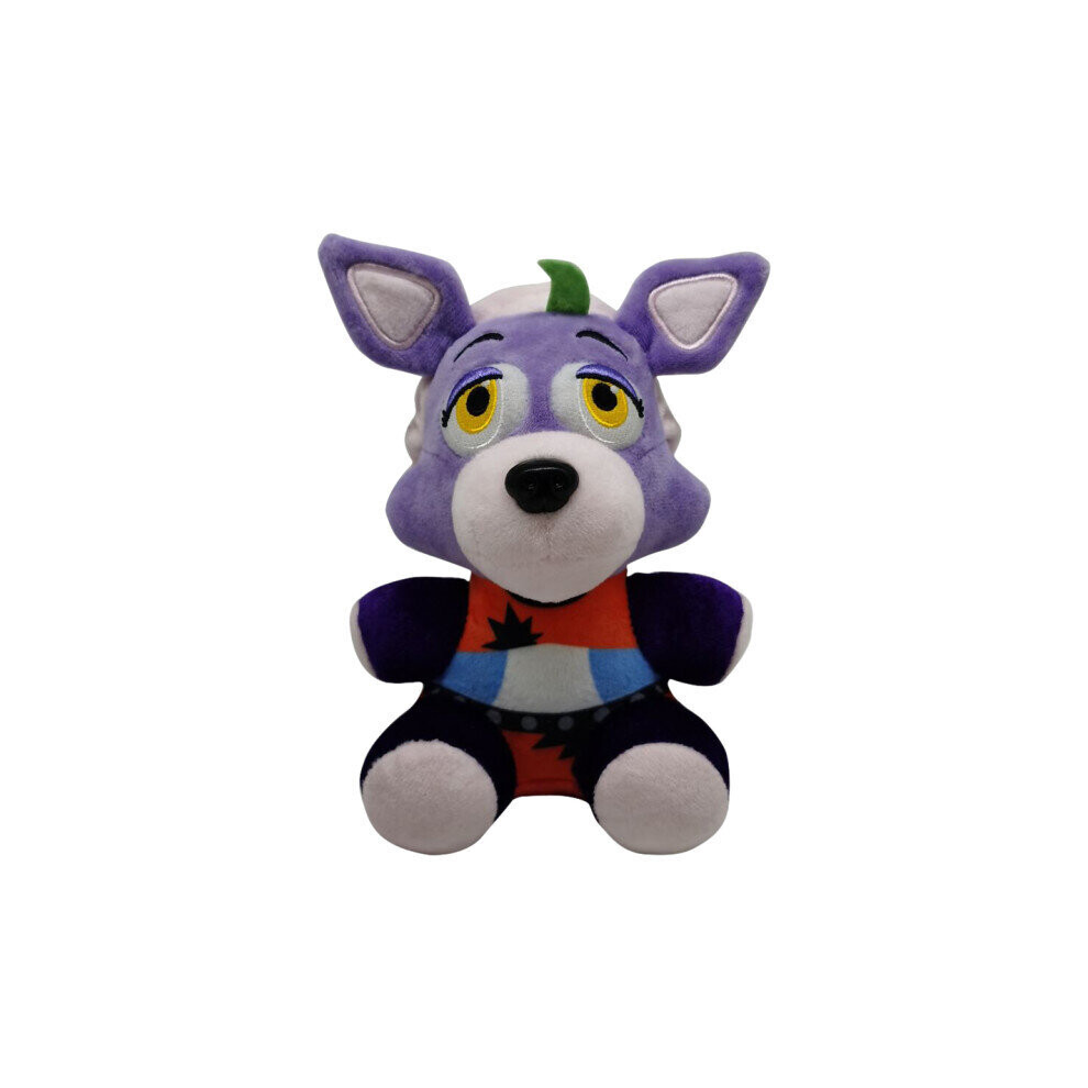 (Roxanne Wolf) FNAF Plush Glamrock Five Nights at Freddys Doll Teddy Roxanne Gator Freddy Vanny Chica