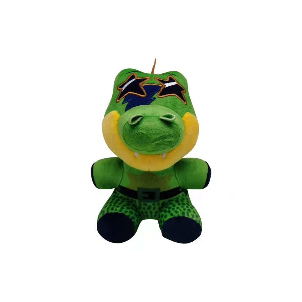 (Gator) FNAF Plush Glamrock Five Nights at Freddys Doll Teddy Roxanne Gator Freddy Vanny Chica
