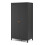 Barcelona Wardrobe with 2 doors in Matt Black 9