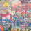 Erismann Rustic Brick Graffiti Multi Red Yellow Textured Wallpaper 5