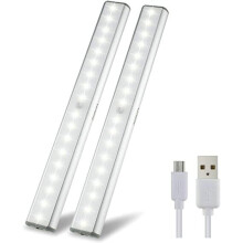 USB Rechargeable Light Wireless LED Motion Sensor Closet Home Lamp