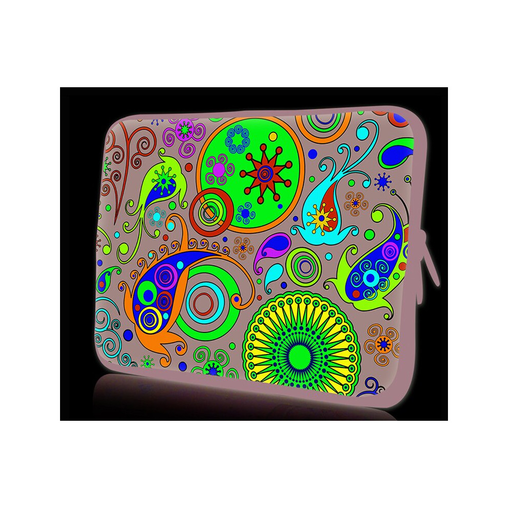 (Painting) 15" Inch Tablet Laptop Notebook Sleeve Case Bag Multicoloured 5056543412249