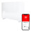 Igenix Smart Glass Panel Heater 2000 W, Amazon Alexa, White, Igenix IG9521WIFI 1