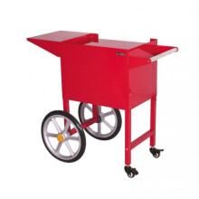 Red Medium Popcorn Machine Cart 6oz & 8oz Popcorn Poppers Eton POP6C
