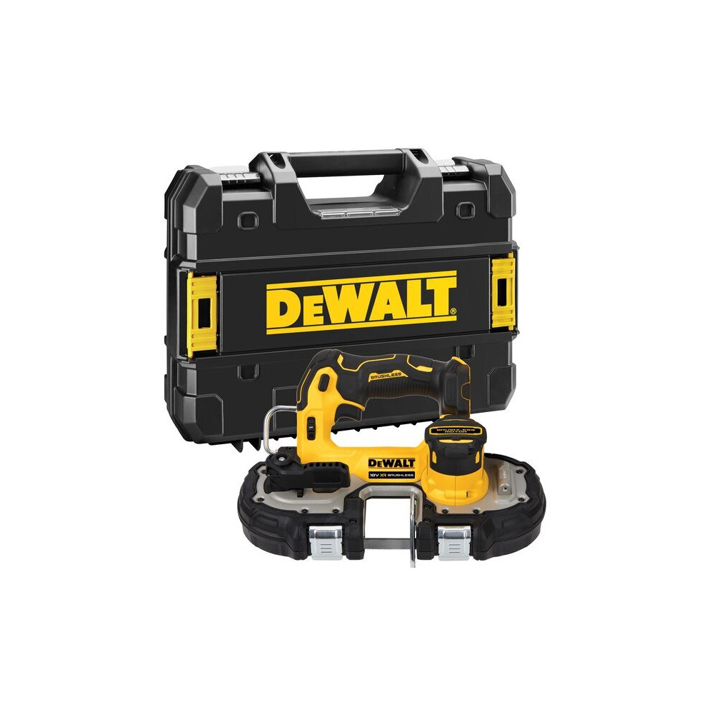DEWALT 18V XR Li-Ion Cordless Brushless Compact Bandsaw - Bare Unit -  DCS377NT-XJ