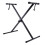 (Single Brace Stand) Piano Keyboard Stand Chair Stool 1