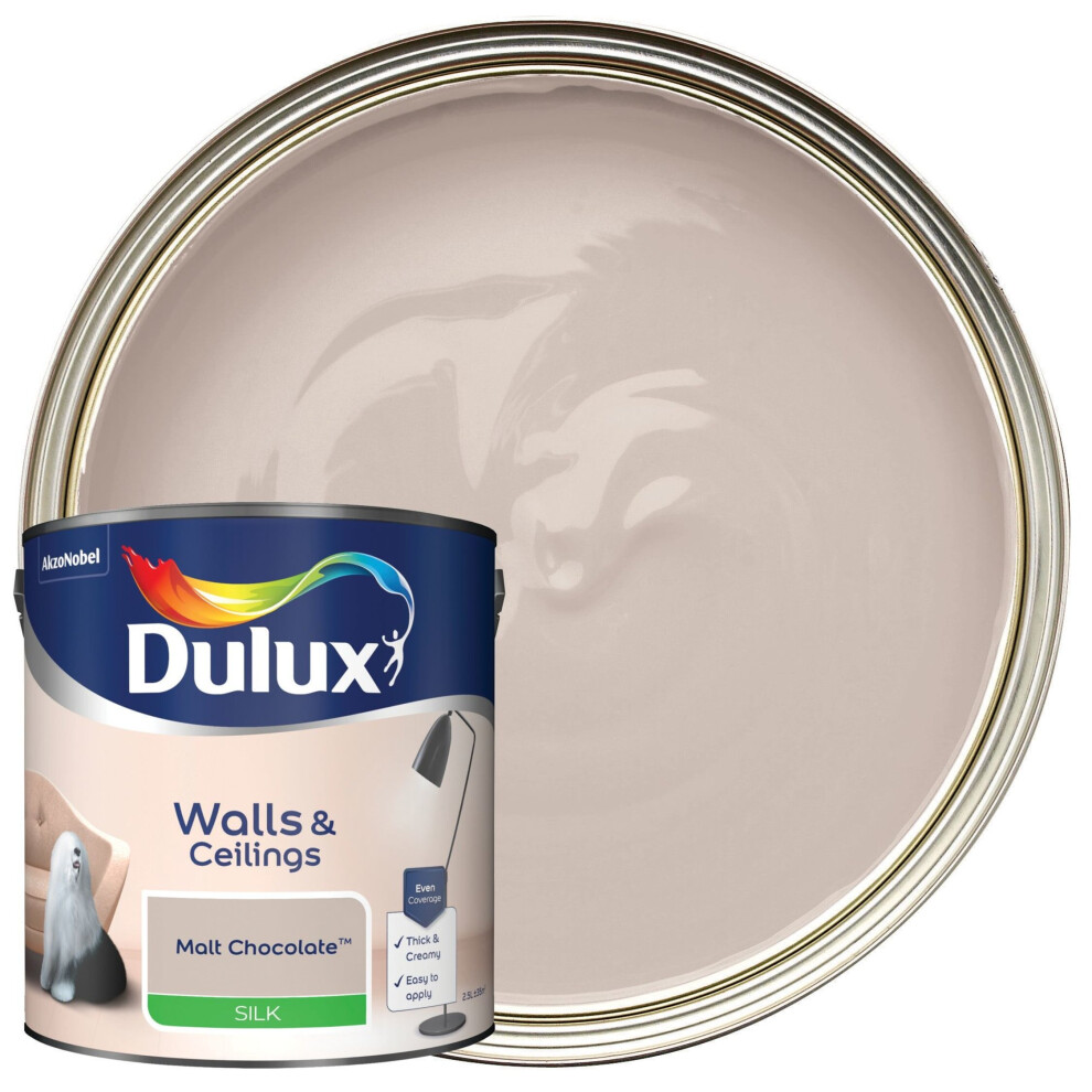 Dulux Silk Malt Chocolate 5L