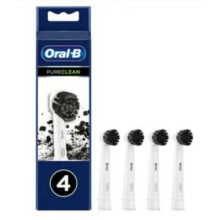 Oral B Charcoal Replacement Toothbrush Heads, Pack Of 4
