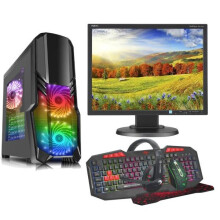 (Intel Core i5, 16GB) Gaming PC Bundle Intel Core i7 16GB Ram 1TB GT710 - Refurbished