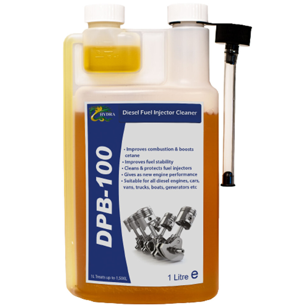 (1 Litre) HYDRA DPB-100 Diesel Power Blast Fuel Additive