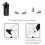 Sleeping Earplugs,Liquid Silicone Rubber 2 Pairs Different Sizes 6