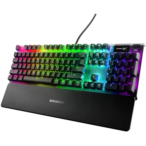 SteelSeries Clavier - Steelseries - Apex Pro - QWERTY - Rétroéclairé - Technologie OmniPoint