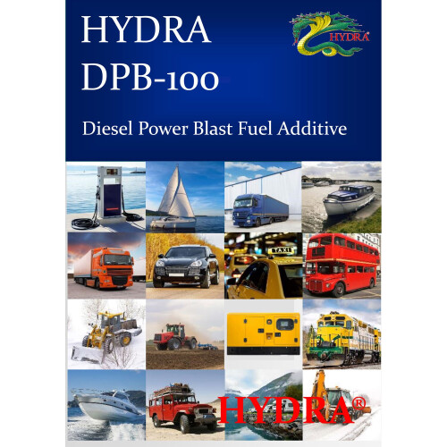 (5 Litre) HYDRA DPB-100 Diesel Power Blast Fuel Additive 1