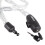 Steel Cable Bicycle Chain Lock with Vinyl Sleeve 1200mm 2