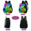 (Style 1) 3pc Unspeakable School Backpack Set 10