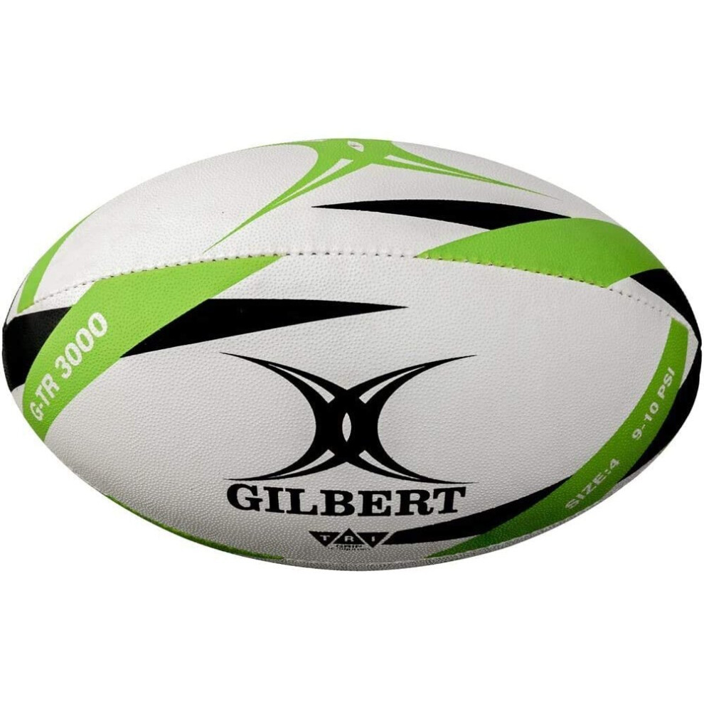 GILBERT G-TR3000 RUGBY BALL SIZE 4 GREEN