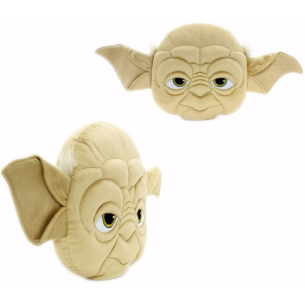 Disney Star Wars Yoda Giant Face Cushion Pillow 30 x 65 x 12 cm